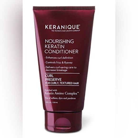 🛍️ Keranique Nourishing Keratin Conditioner-curl Preserve 4.5 FL . OZ/ 133mL💥 - Picture 2 of 5